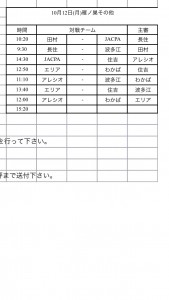 U-12リーグ 最終節