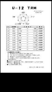 4/24 U-12・10・8TRM.