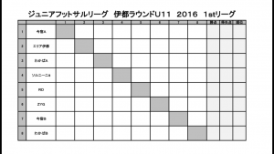伊都ジュニアリーグ U-11