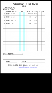 7/10 U-12 3部リーグ