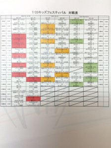 7/23 キッズフェスティバル